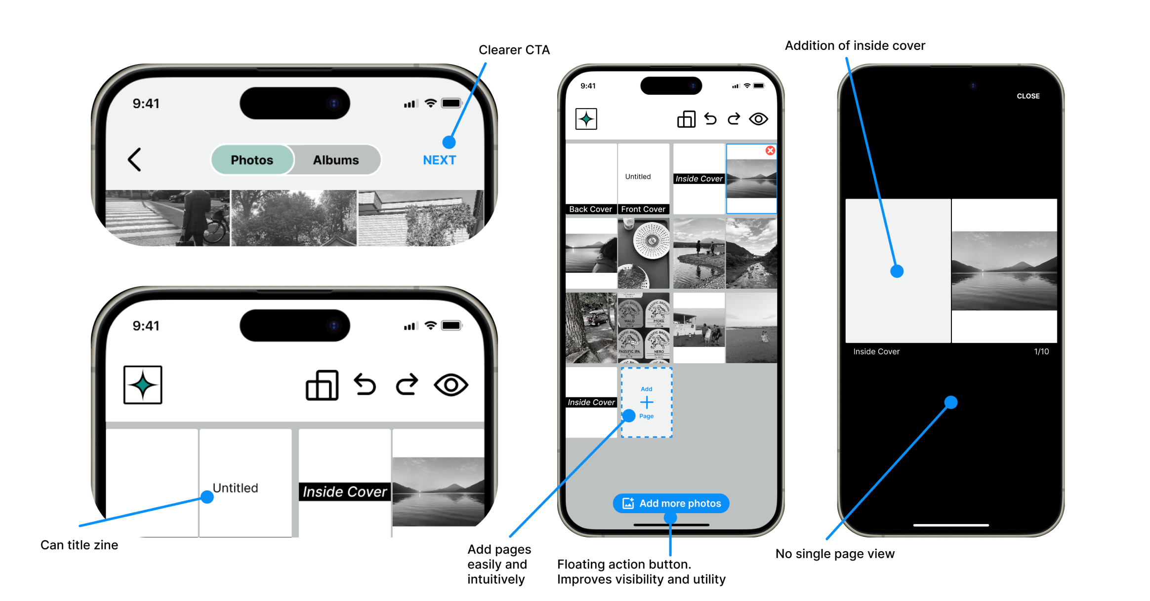 Prototype V2, Features and buttons